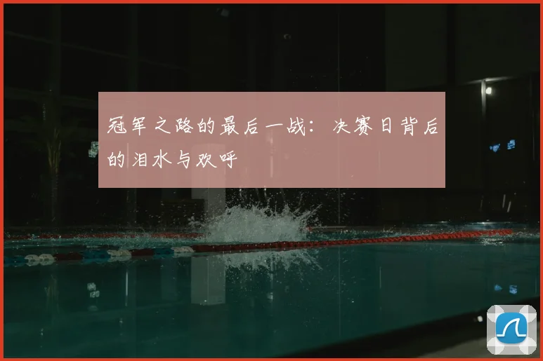 冠军之路的最后一战：决赛日背后的泪水与欢呼